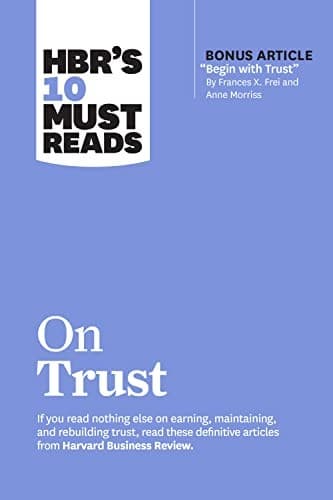 Cover of HBR's 10 Must Reads on Trust
