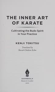 Cover of The inner art of karate