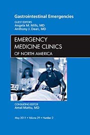 Cover of Gastrointestinal Emergencies, an Issue of Emergency Medicine Clinics
