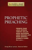 Cover of Prophetic preaching