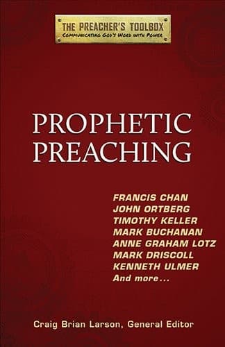 Cover of Prophetic preaching
