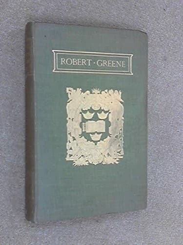 Cover of Plays and Poems of Robert Greene