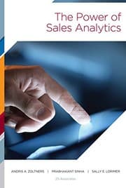 Cover of The power of sales analytics