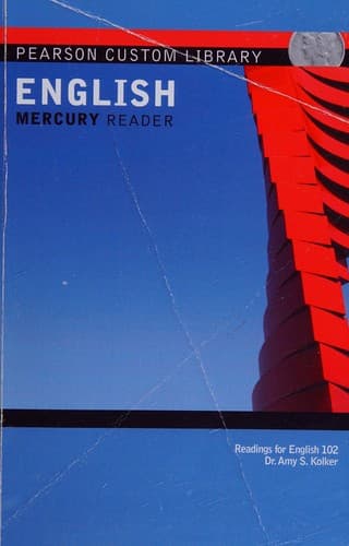 Cover of English Mercury Reader