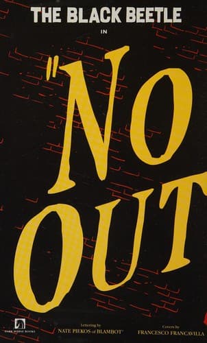 Cover of The Black Beetle in "No way out"