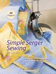 Cover of Simple serger sewing