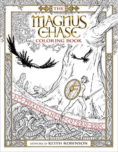 Cover of The Magnus Chase Coloring Book