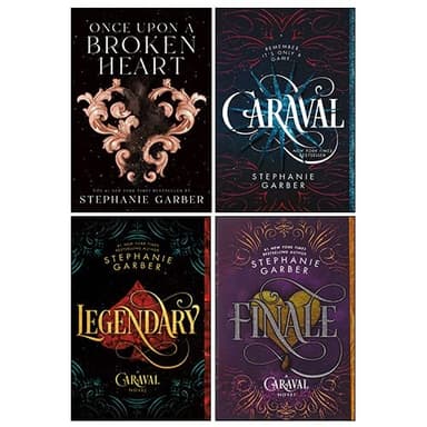 Cover of Once Upon a Broken Heart, Caraval, Legendary, Finale