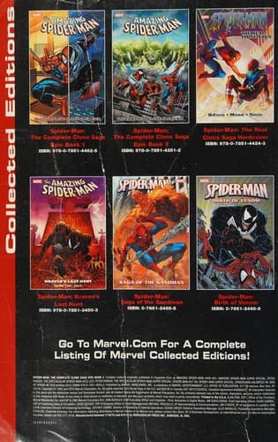 Cover of Spider-Man Bk. 3