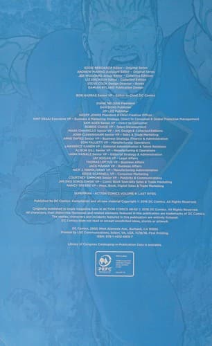 Cover of Superman action comics