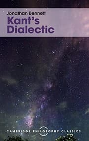 Cover of Kant's Dialectic