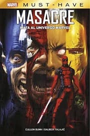 Cover of Marvel must have masacre mata el universo marvel