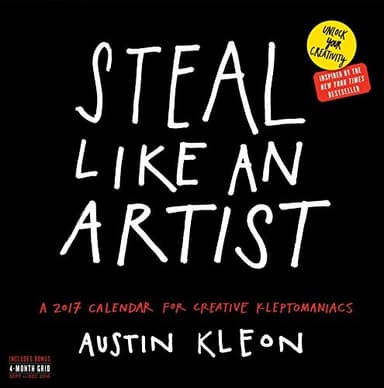Cover of Steal Like an Artist Wall Calendar 2017