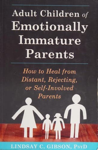 Cover of Adult children of emotionally immature parents