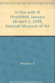 Cover of In line with Al Hirschfeld
