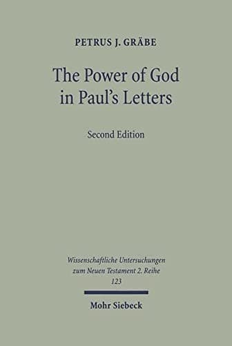 Cover of Power of God in Paul's Letters