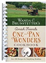 Cover of Wanda E. Brunstetter's Amish Friends One-Pan Wonders Cookbook