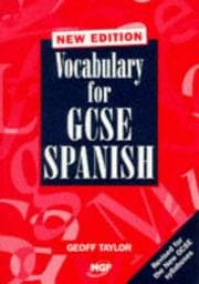 Cover of Vocabulary for GCSE Spanish