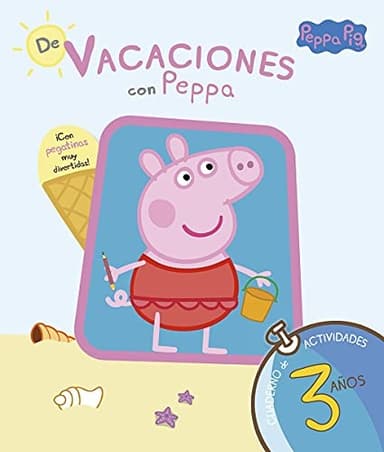 Cover of Peppa Pig. Cuaderno de vacaciones . - De vacaciones con Peppa