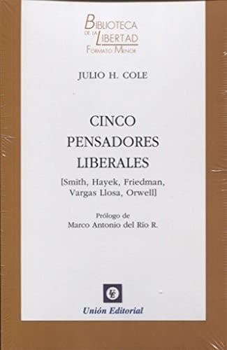 Cover of Cinco Pensadores Liberales