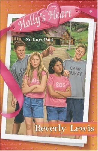 Cover of No Guys Pact (Holly's Heart (Bethany House))