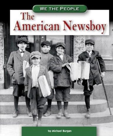 Cover of The American Newsboy (We the People)