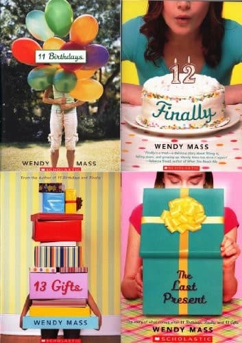 Cover of Wendy Mass Willow Falls Birthday Pack of 4 Books