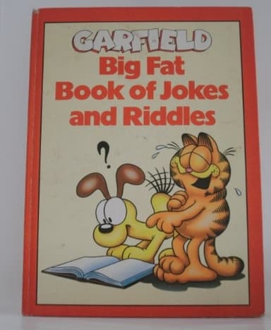 Cover of Garfield big fat book of jokes and riddles