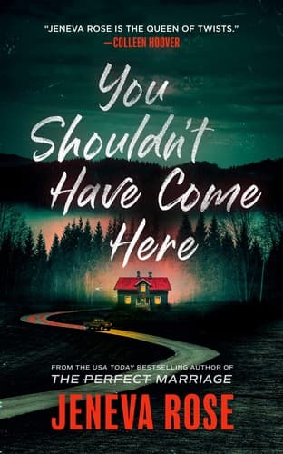 Cover of You Shouldn't Have Come Here (Large Print)