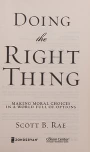Cover of Doing the Right Thing