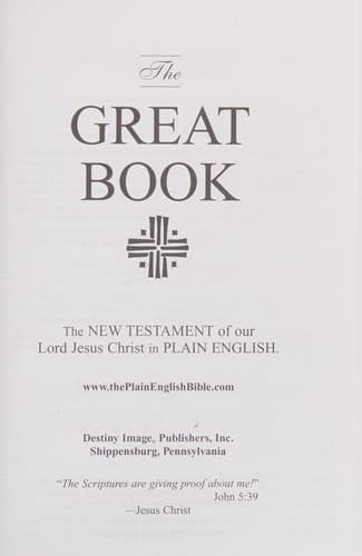 Cover of The Great Book