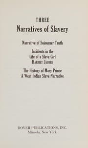 Cover of Narratives of slavery