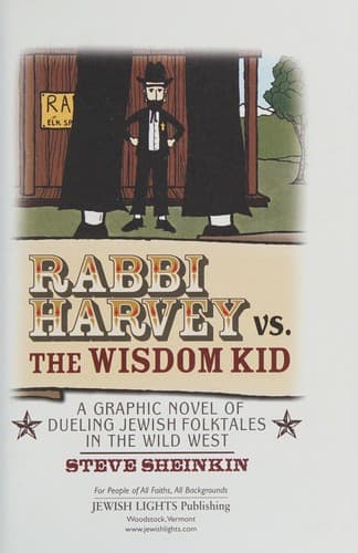 Cover of Rabbi Harvey vs. the Wisdom Kid
