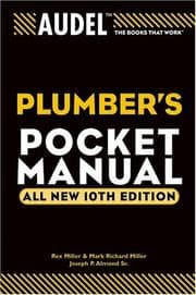 Cover of Audel plumber's pocket manual
