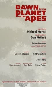 Cover of Dawn of the Planet of the Apes