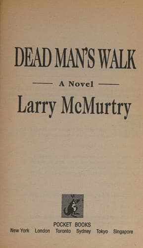 Cover of Dead Man's Walk