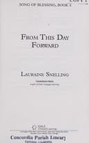 Cover of From This Day Forward