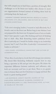 Cover of Front Row Leadership