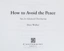 Cover of How to Avoid the Peace