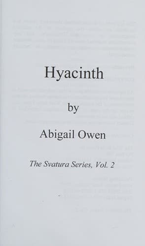 Cover of Hyacinth