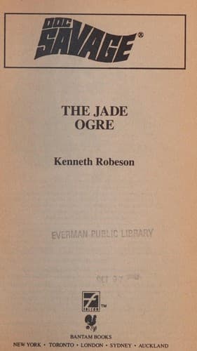 Cover of Doc Savage. # 187