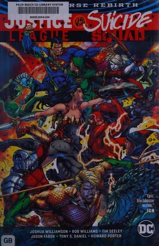 Cover of Justice League vs. Suicide Squad