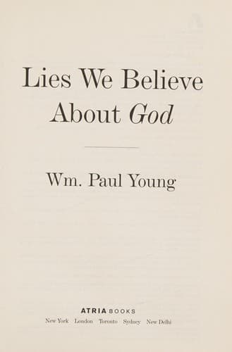Cover of Lies We Believe About God