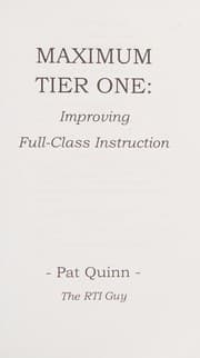 Cover of Maximum Tier One