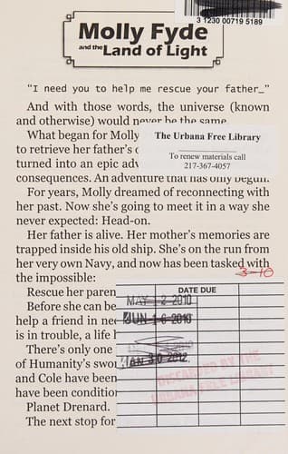 Cover of Molly Fyde and the Land of Light