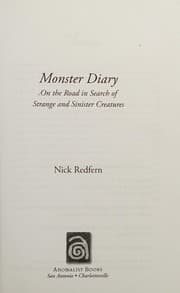 Cover of Monster Diary