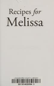 Cover of Recipes for Melissa