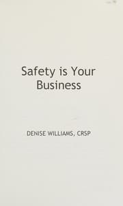 Cover of Safety is Your Business