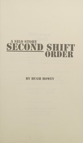 Cover of Second Shift - Order