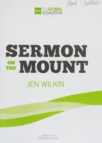 Cover of The Sermon on the Mount - Bible Study Book